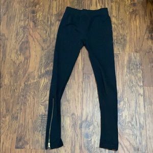 Fleece lined leggings